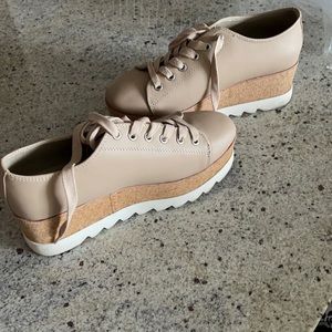 Steve Madden Platform Cork Sneakers